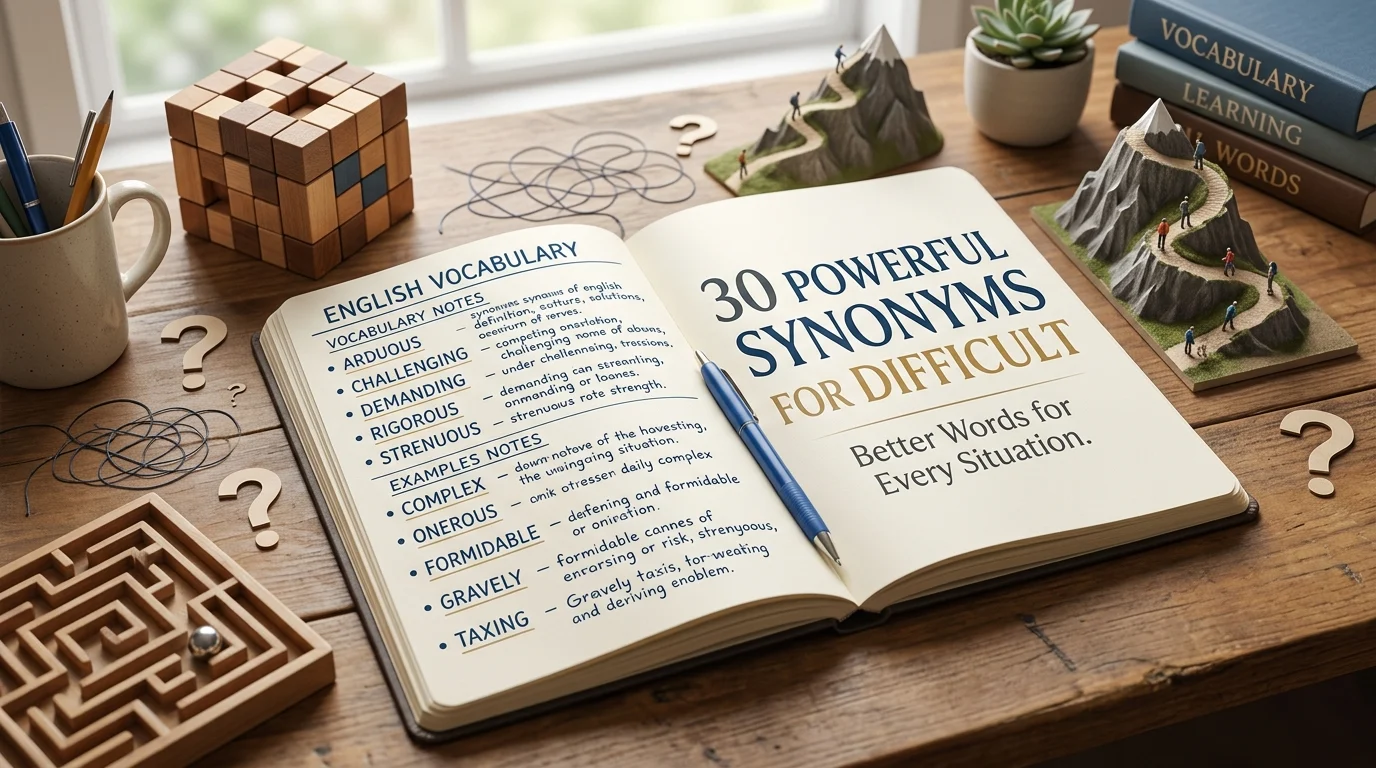 synonyms for difficult