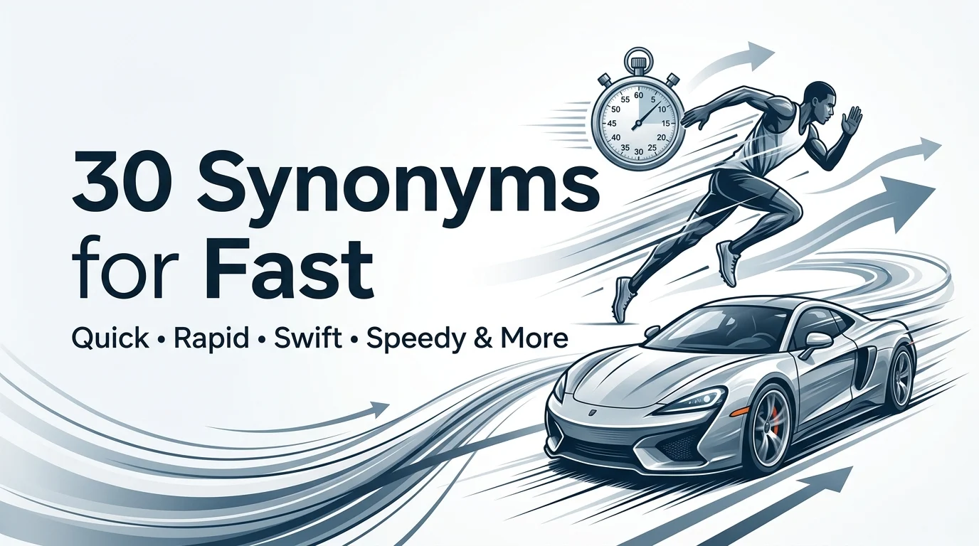 synonyms for fast