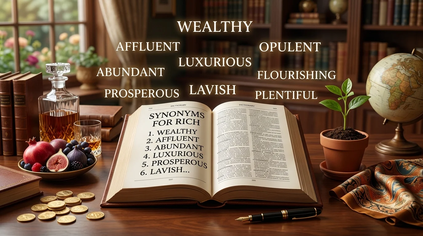 synonyms for rich