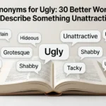 synonyms for ugly
