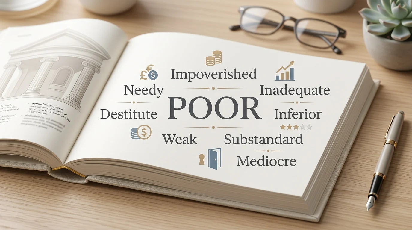 synonyms for poor