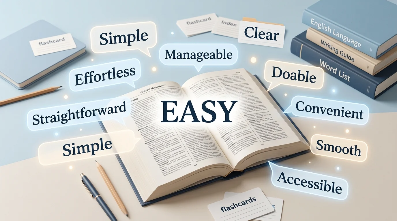 synonyms for easy