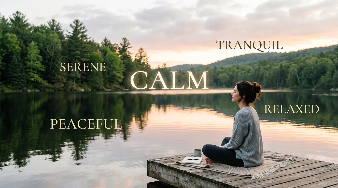 synonyms for calm