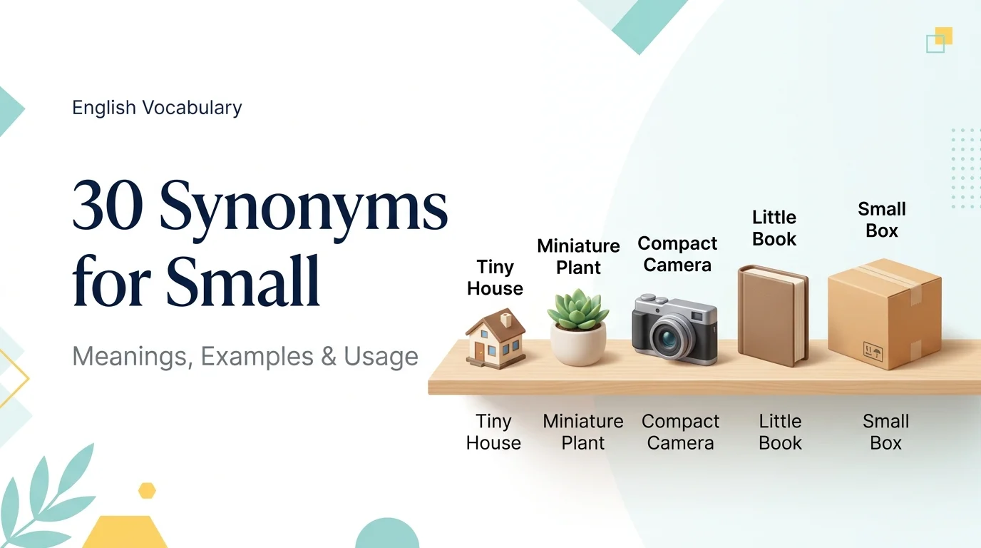 synonyms for small