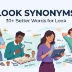 look synonyms