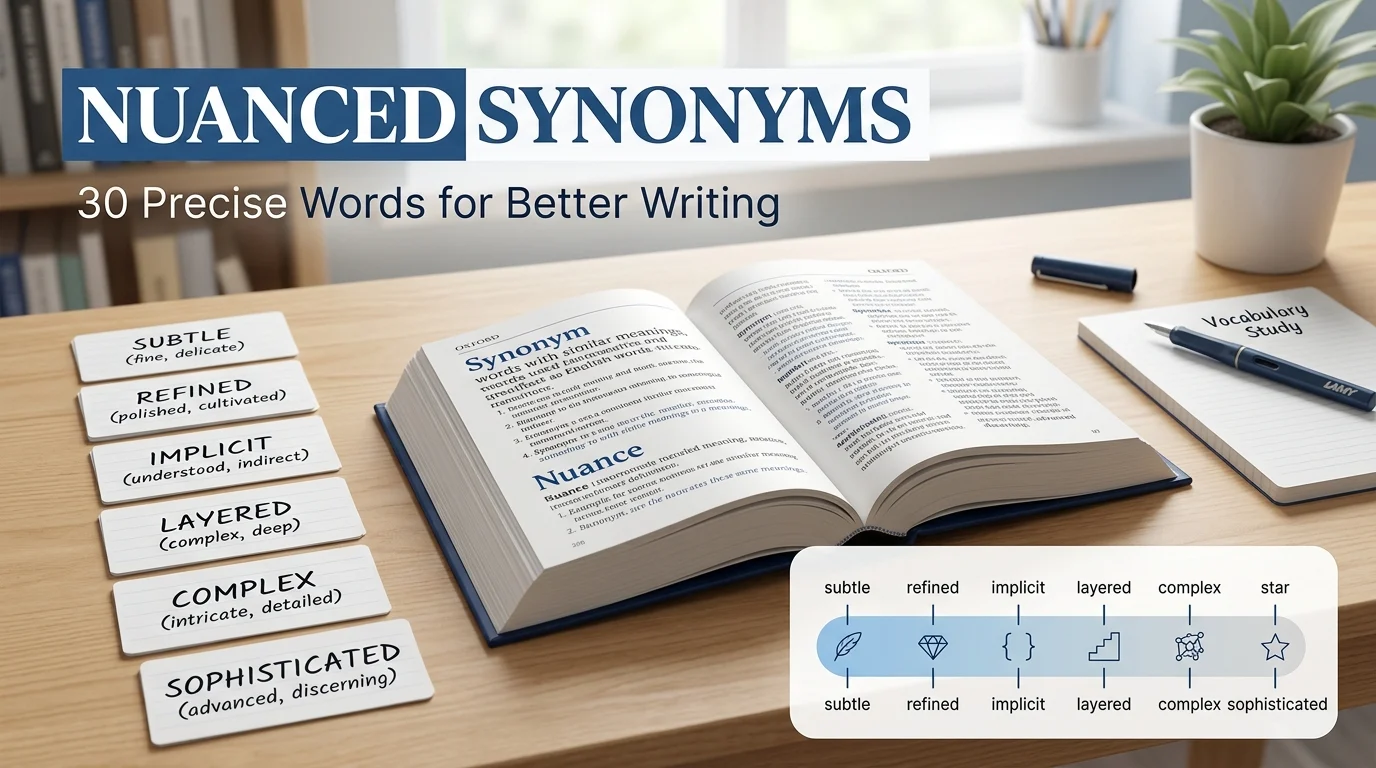 nuanced synonyms