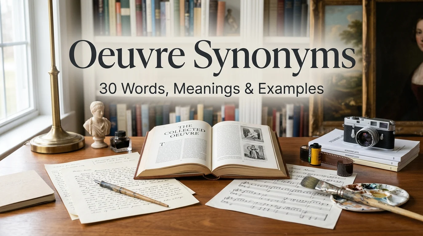 oeuvre synonyms