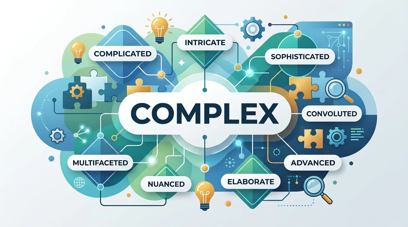 synonyms for complex