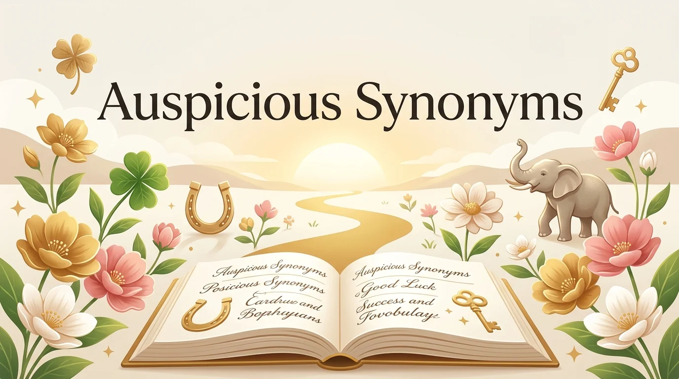 auspicious synonyms