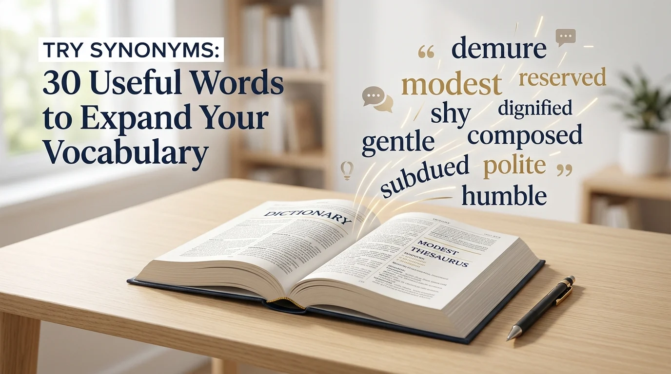 try synonyms