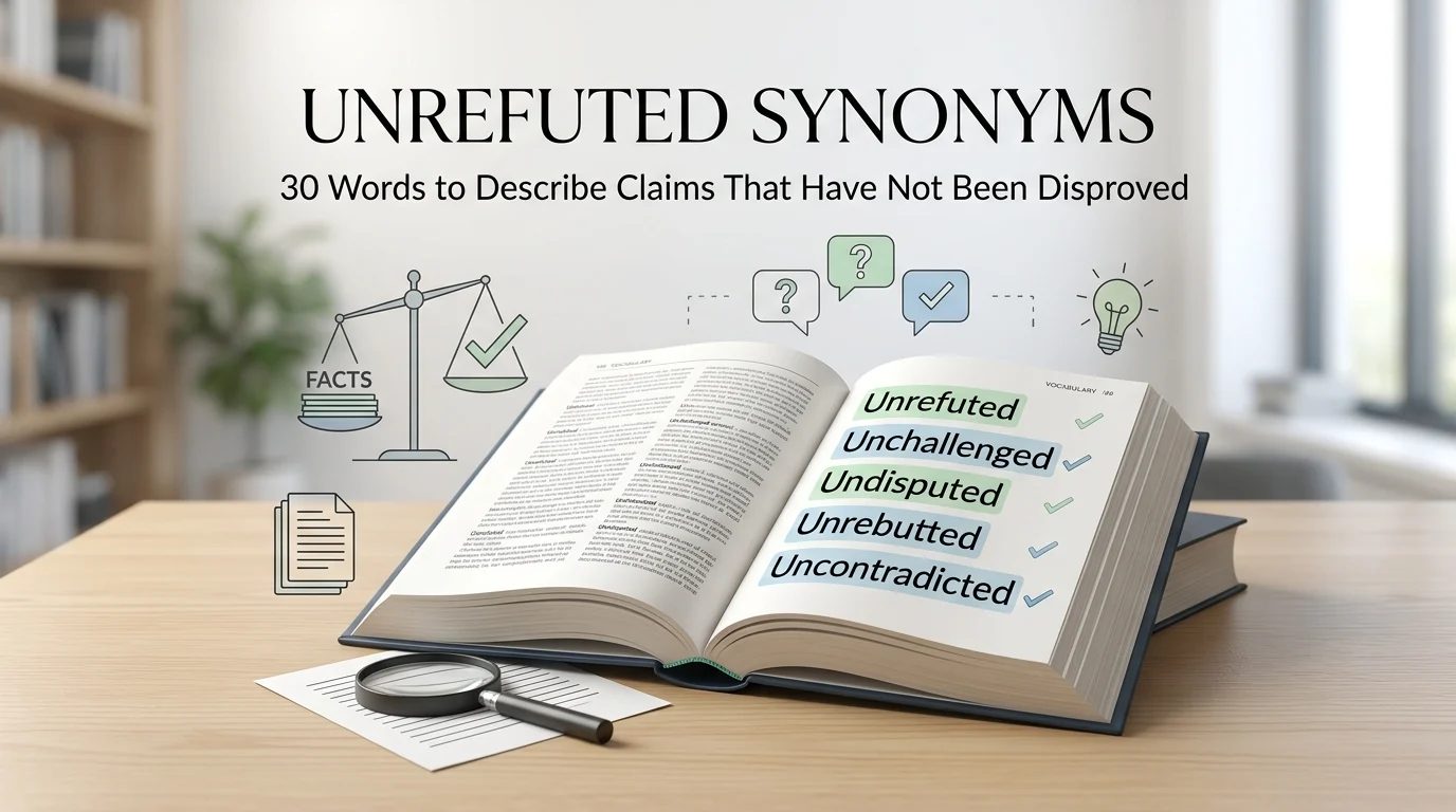 unrefuted synonyms