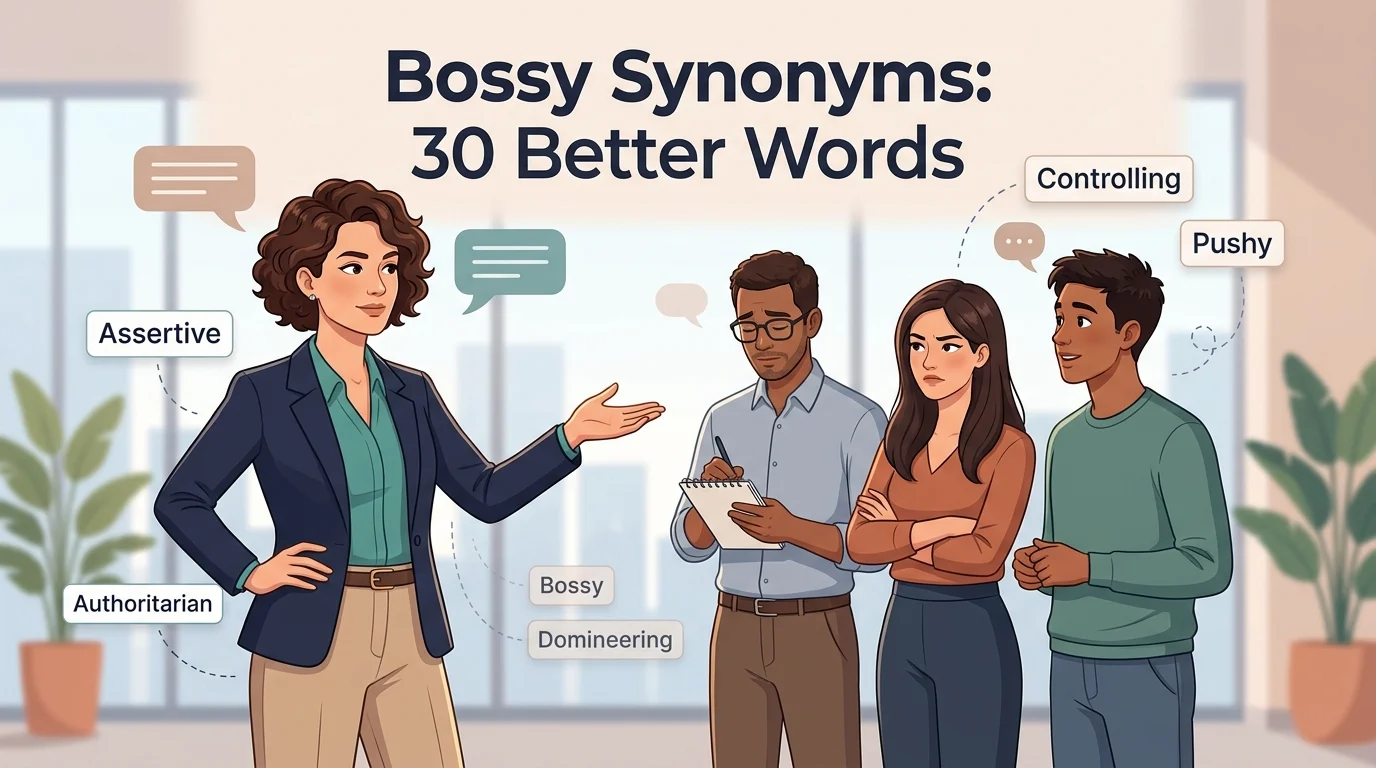 bossy synonyms