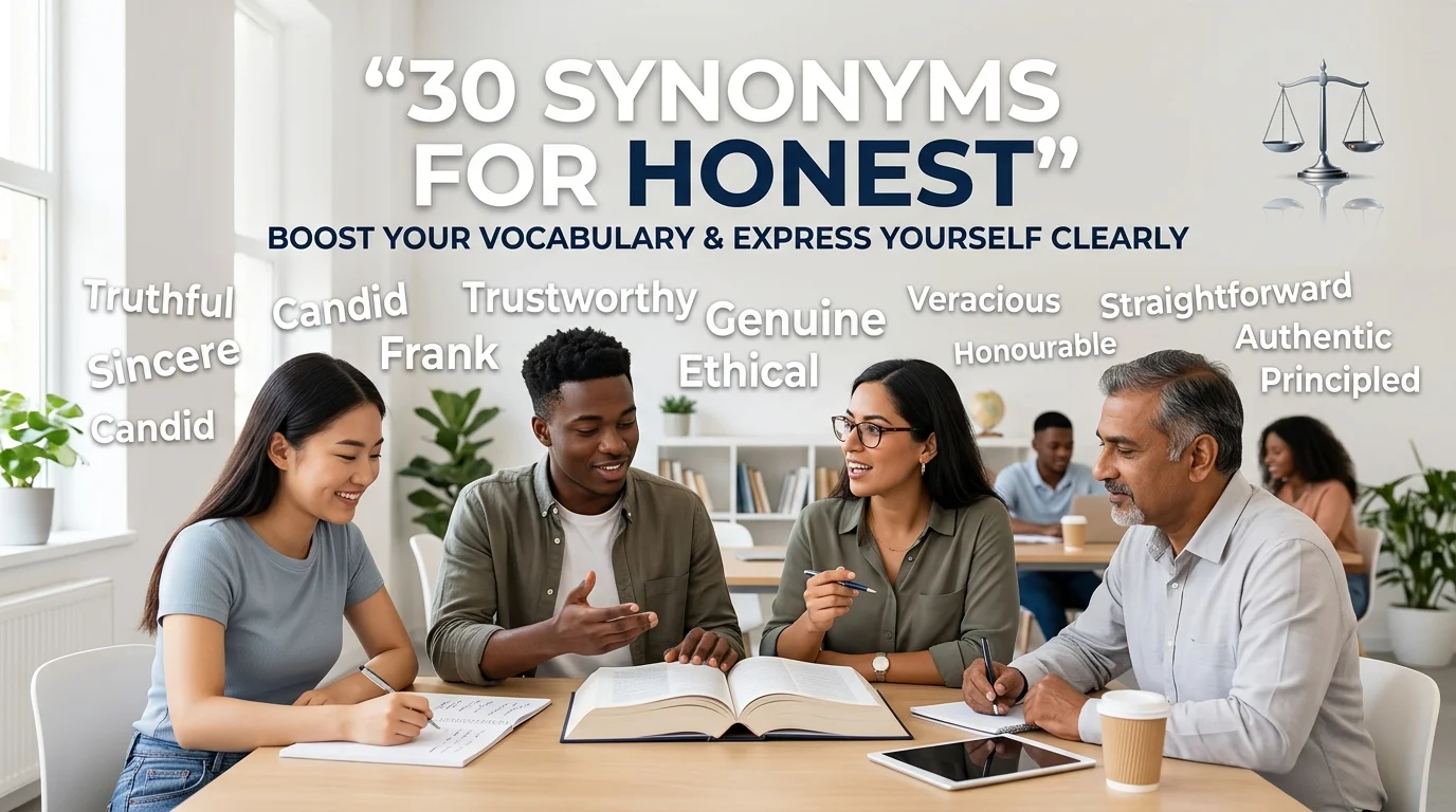 synonyms for honest